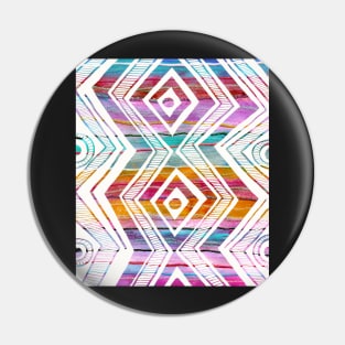 Tribal Lines -White Pin