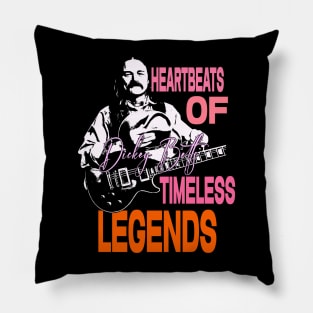 Heartbeats of Timeless Legends Pillow