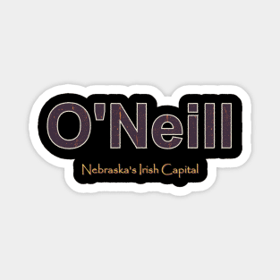 O'Neill Grunge Text Magnet