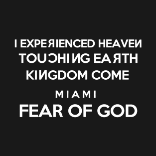 Miami Fear Of God T-Shirt