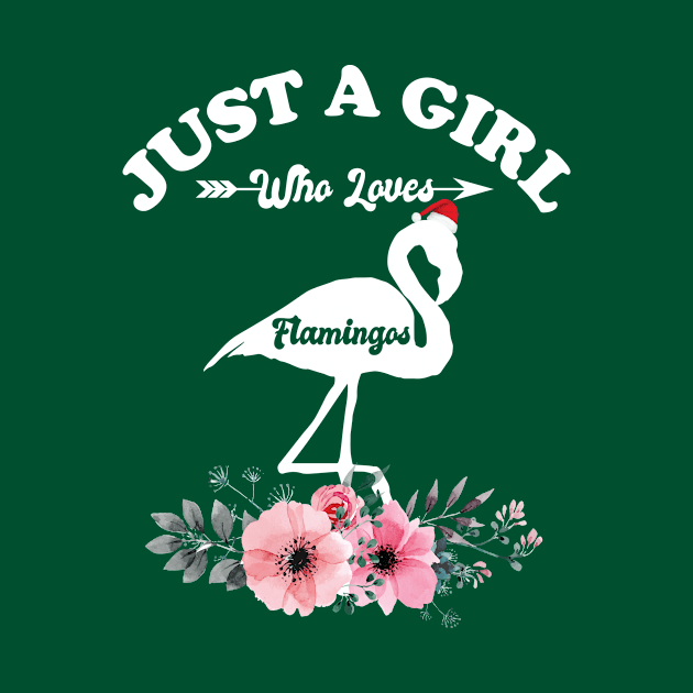 Just A Girl Who Loves Flamingos by Eteefe