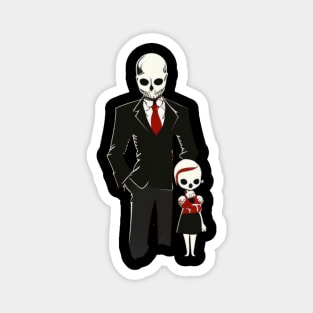 Father's Day elegant skull Magnet