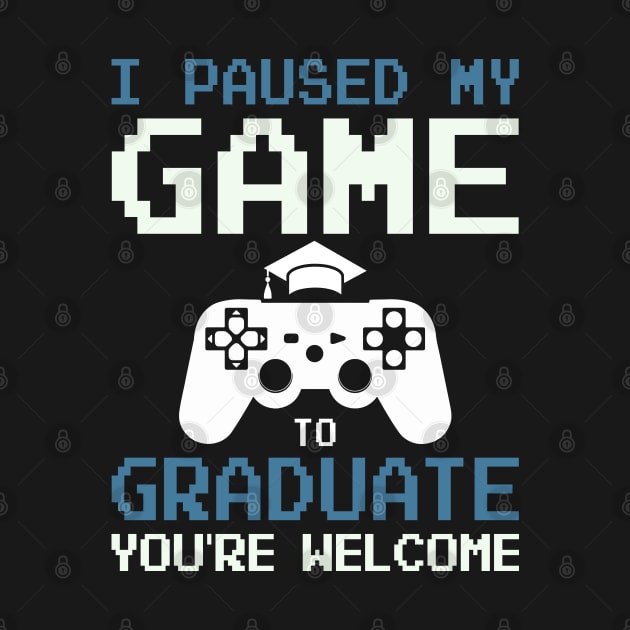 Game Lover Graduate Proud of Class of 2023 Senior Graduation by Gendon Design