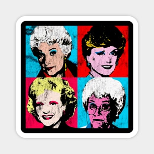 Warhol Golden Girls Magnet