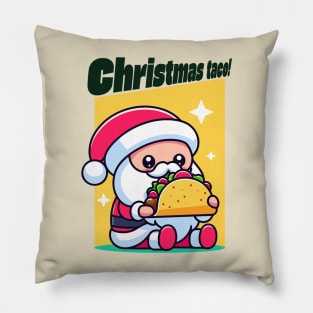 Christmas taco Pillow