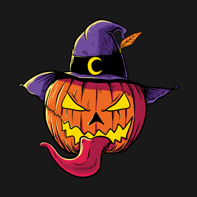 witch pumpkin by PlasticGhost