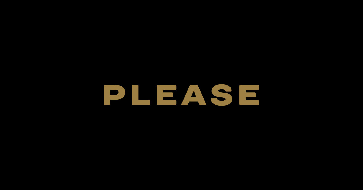 Please Please Sticker TeePublic