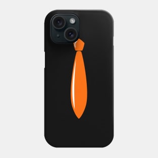 Shiny Orange Tie Phone Case