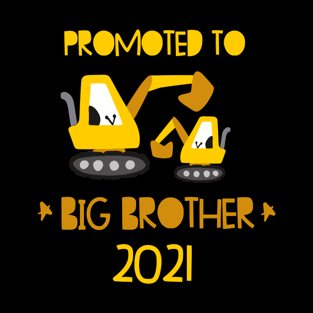 Promoted to Big brother  excavator announcing pregnancy by alpmedia