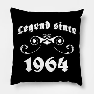 Legend since 1964 Birthday Pillow