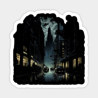 THE DARK CITY Magnet