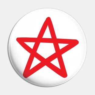 THE RED STAR Pin