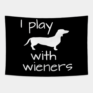 Funny Dachshund Gift Wiener Dog Weiner Lovers Daschund Mom Tapestry