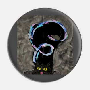 In a Kitty's Dreams Pin