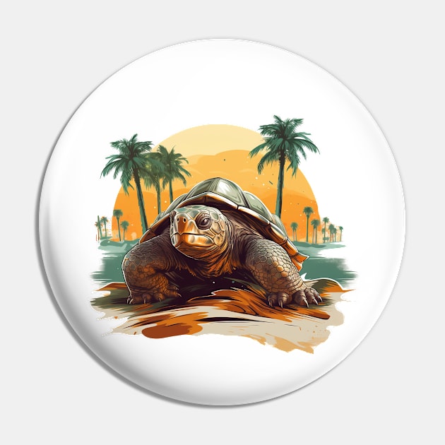 Alligator Snapping Turtle Pin by zooleisurelife