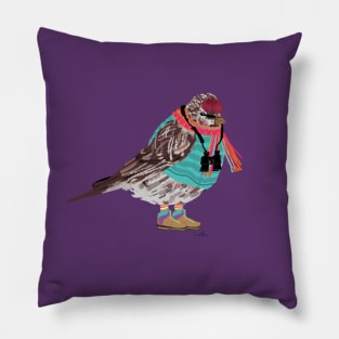 Gone Birding! Pillow