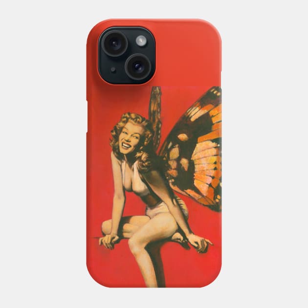 Vintage Fairy Pin-up Phone Case by mictomart