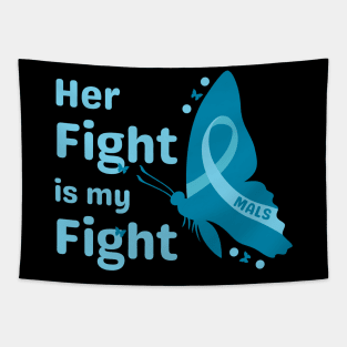 Her Fight is my Fight (Butterfly) Tapestry