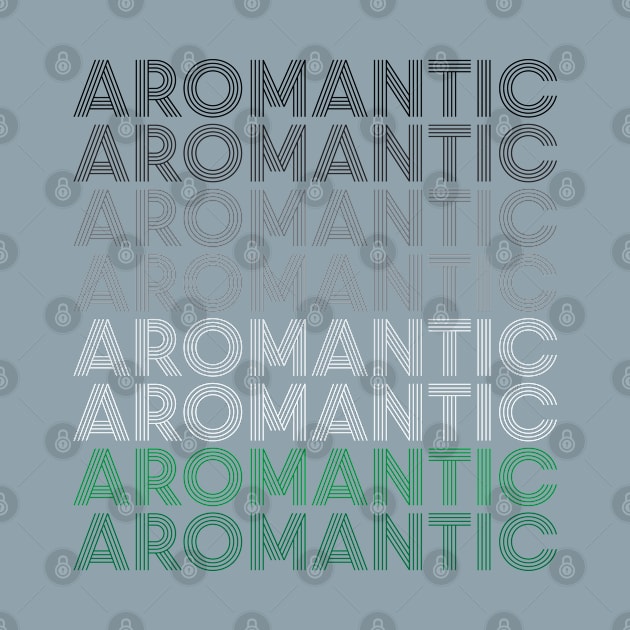 Retro Aromantic Pride by AceOfTrades