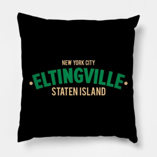 Eltingville - Staten Island Minimalist Apparel - NYC Pillow