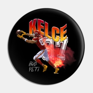 Kelce 87 Big Yeti Pin