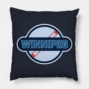 Winnipeg Jets Hockey Pillow