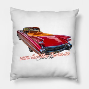 1959 Cadillac Series 62 Convertible Pillow