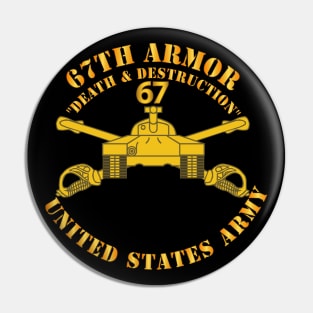 67th Armor - Armor Branch Pin