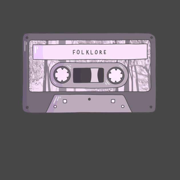 Folklore Cassette by novembersgirl