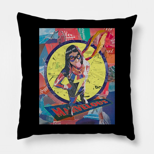 Ms Marvelous Pillow by GeekDen