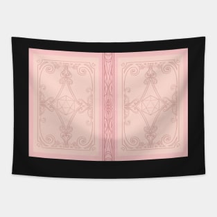 Gentle pink dnd journal Tapestry