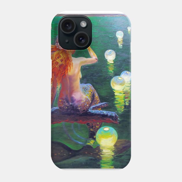 Mermaid Phone Case by OLHADARCHUKART