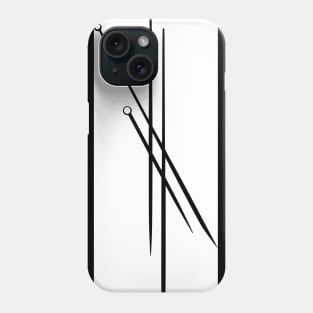 Circles lines Phone Case