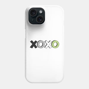 Hugs and Kisses - XOXO - Agender Pride Valentines Phone Case