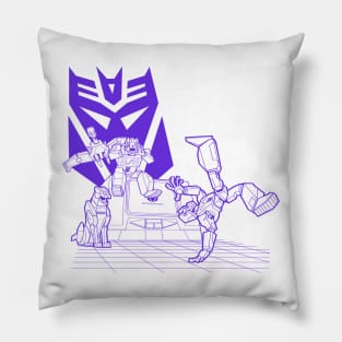 Decepticon Breakdance Pillow