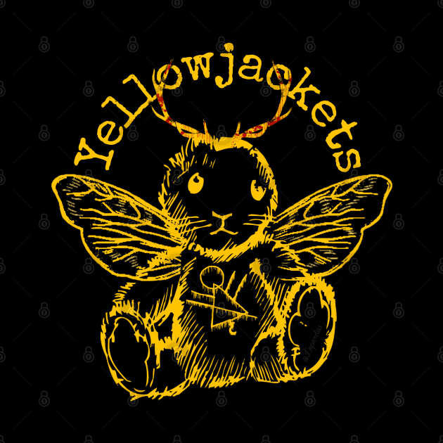 Beary-Hoppy-Antlered-Buzz - Yellowjackets by LopGraphiX