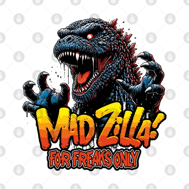 Monster Mad Zilla by Cutetopia