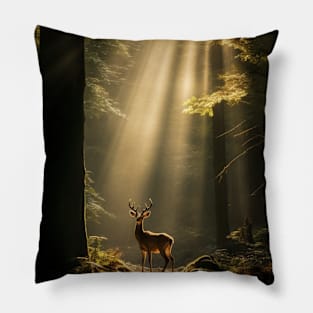 Forest's Golden Hour Pillow