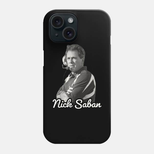 Nick Saban / 1951 Phone Case by Nakscil