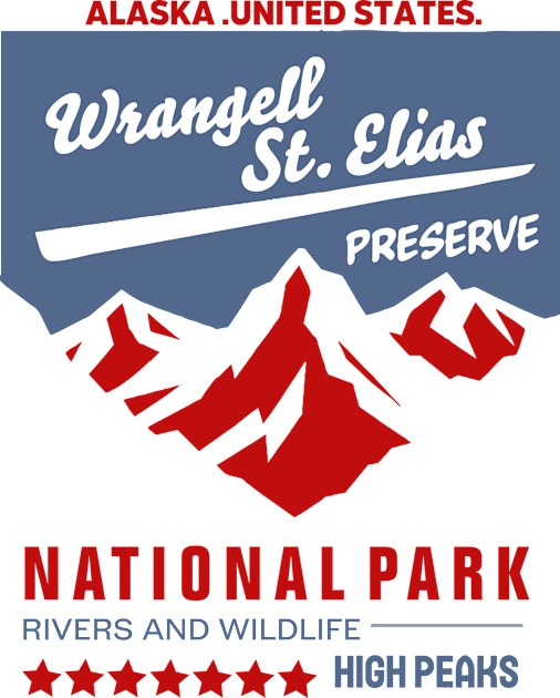 Wrangell-St. Elias National Park Kids T-Shirt by Alexander Luminova