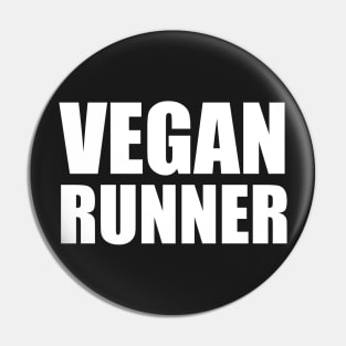 Vegan Runner Pin