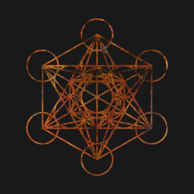 Abstract Metatron's Cube by Bluepress