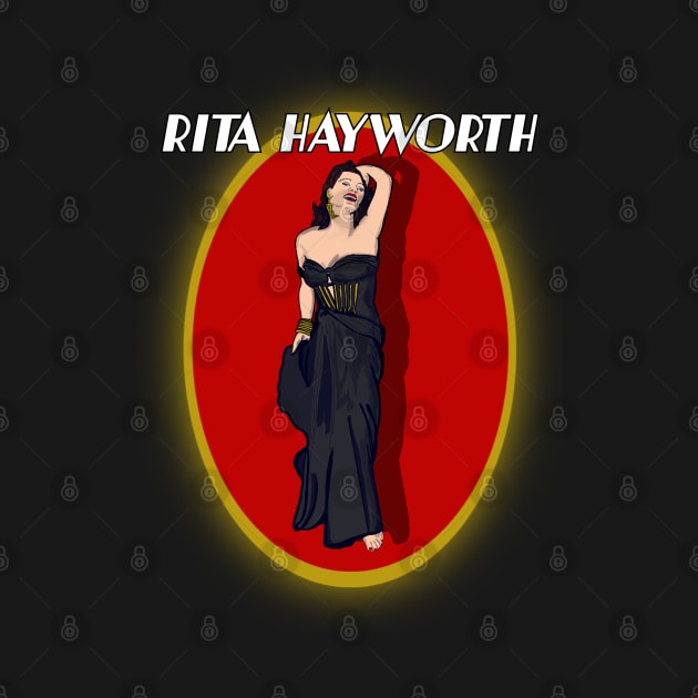 Rita Hayworth by TL Bugg