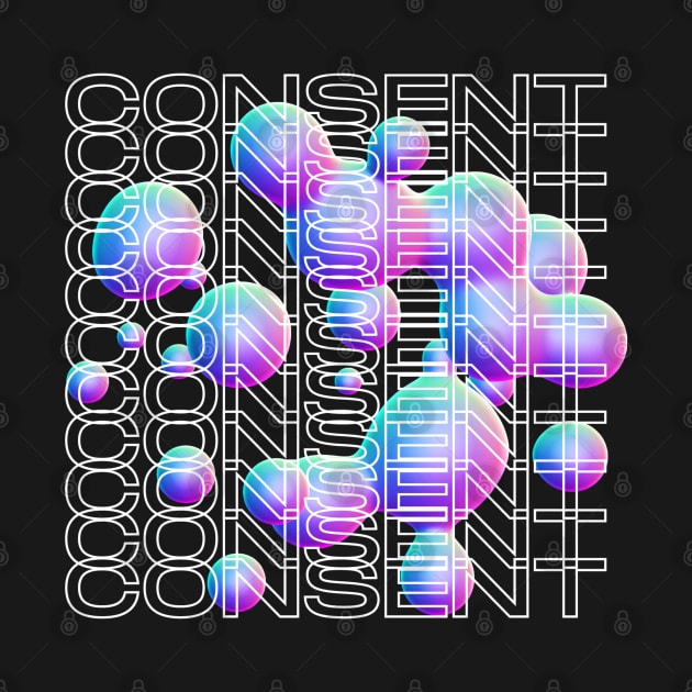 Consent y2k design bubble ver by VantaTheArtist