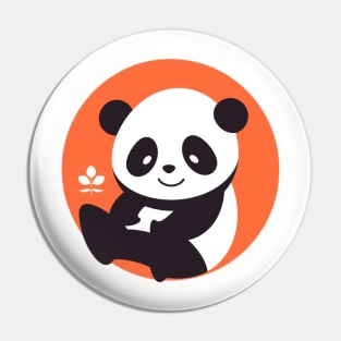 Happy Panda Pin