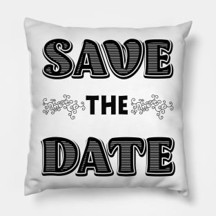 Save the Date Pillow