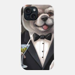 Chow Chow Suit Martini Phone Case