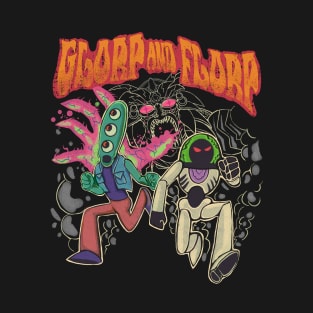 Glorp and Florp-Run Like Hell T-Shirt