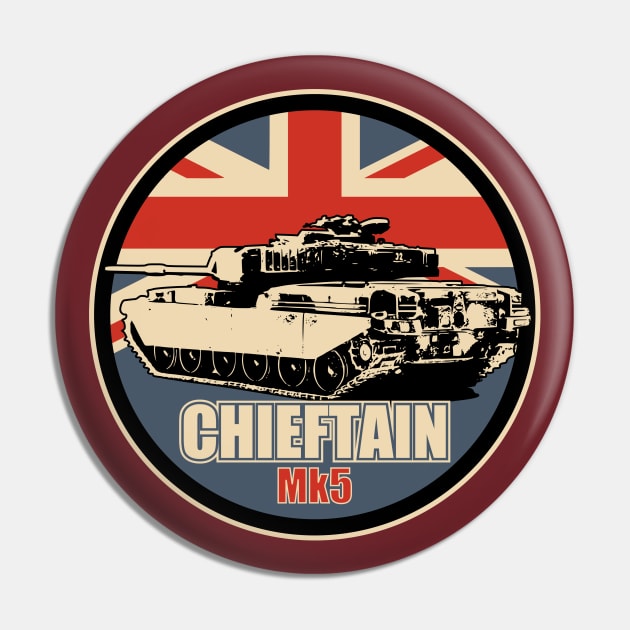 Chieftain Tank Pin by TCP