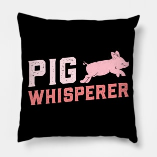 Pig whisperer Pillow